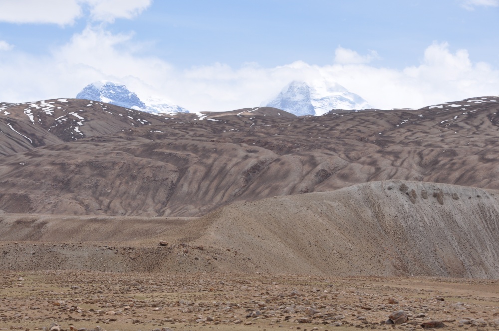 Aussicht auf 6000er Gipfel Engels, Marx