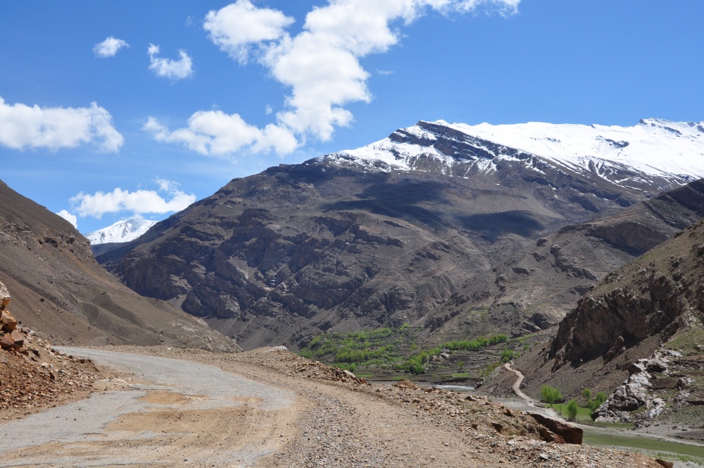 Schotterpiste im Wakhan Tal