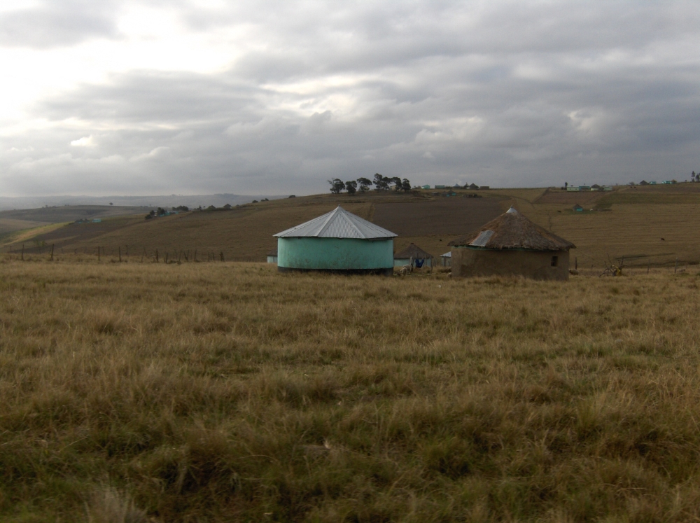 Rundhütten in der Transkei